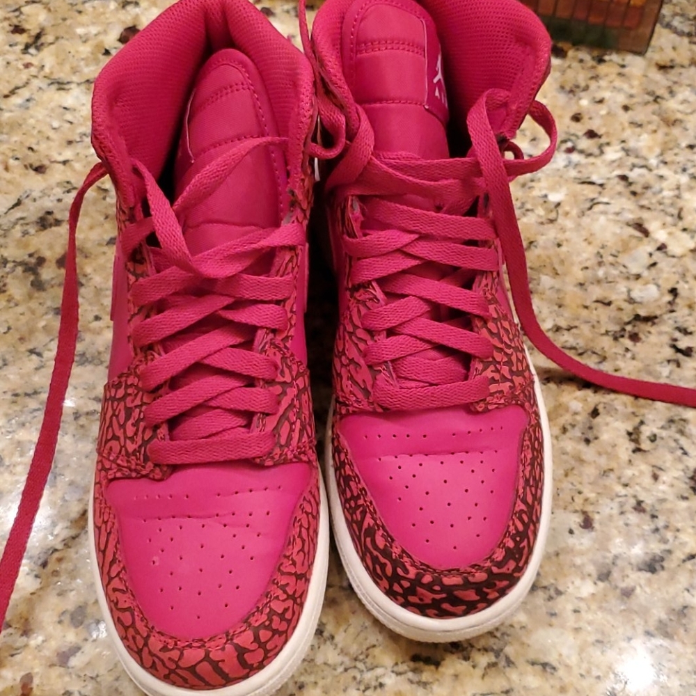 Red Jordan 1's